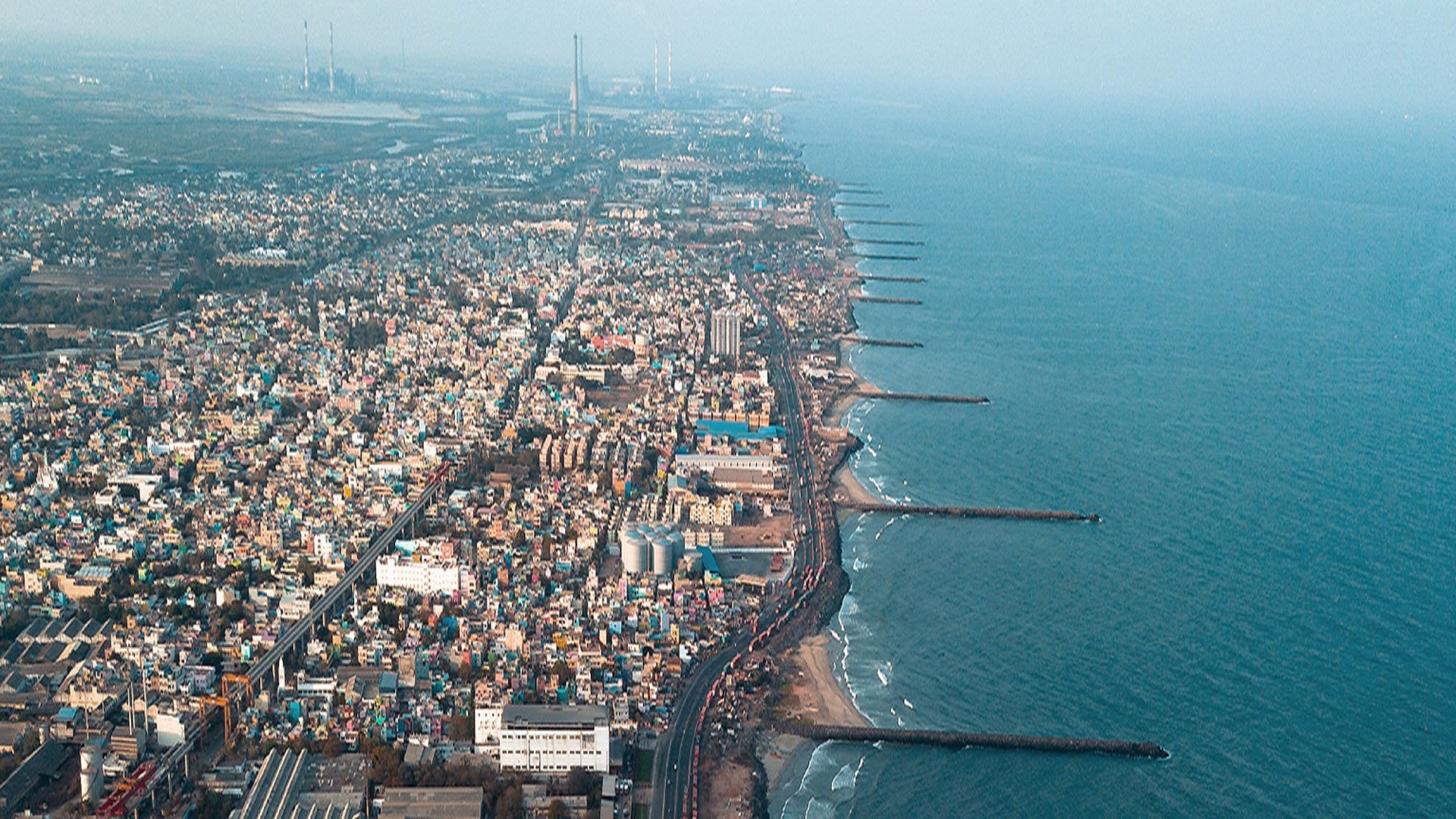Chennai beach area